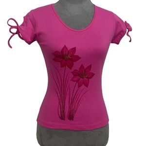 Hand Painted Brazilian Short Sleeve T-Shirt